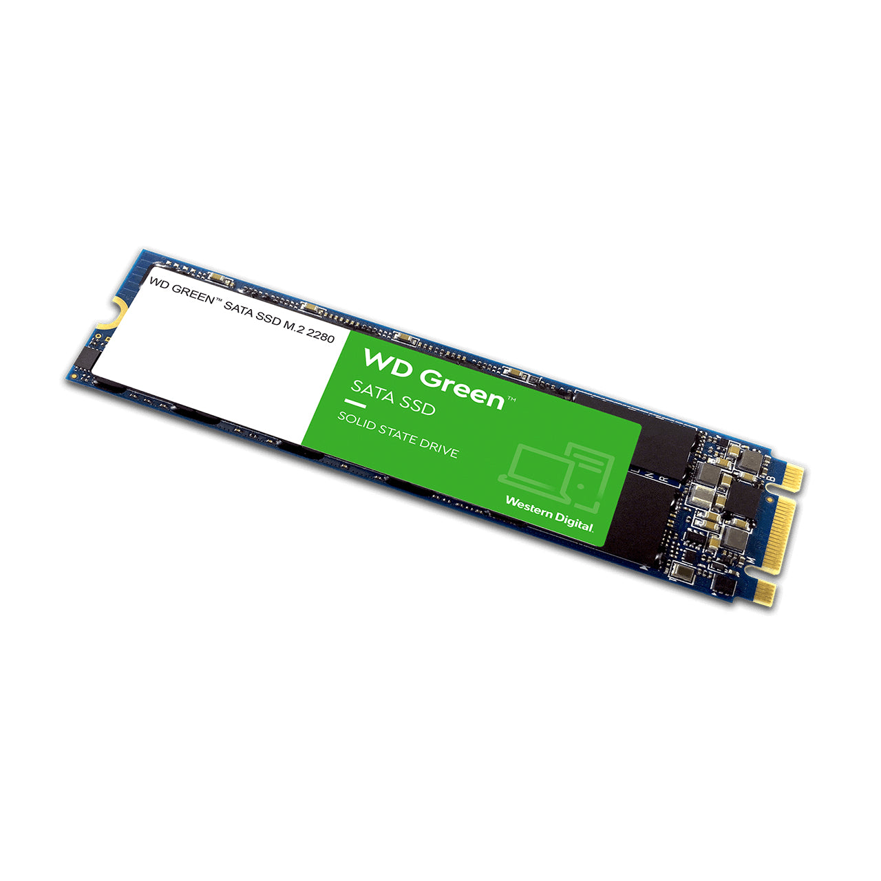 Western Digital M.2 2280 SSD – Green, 240 GB, SATA III 6 Gbit/s