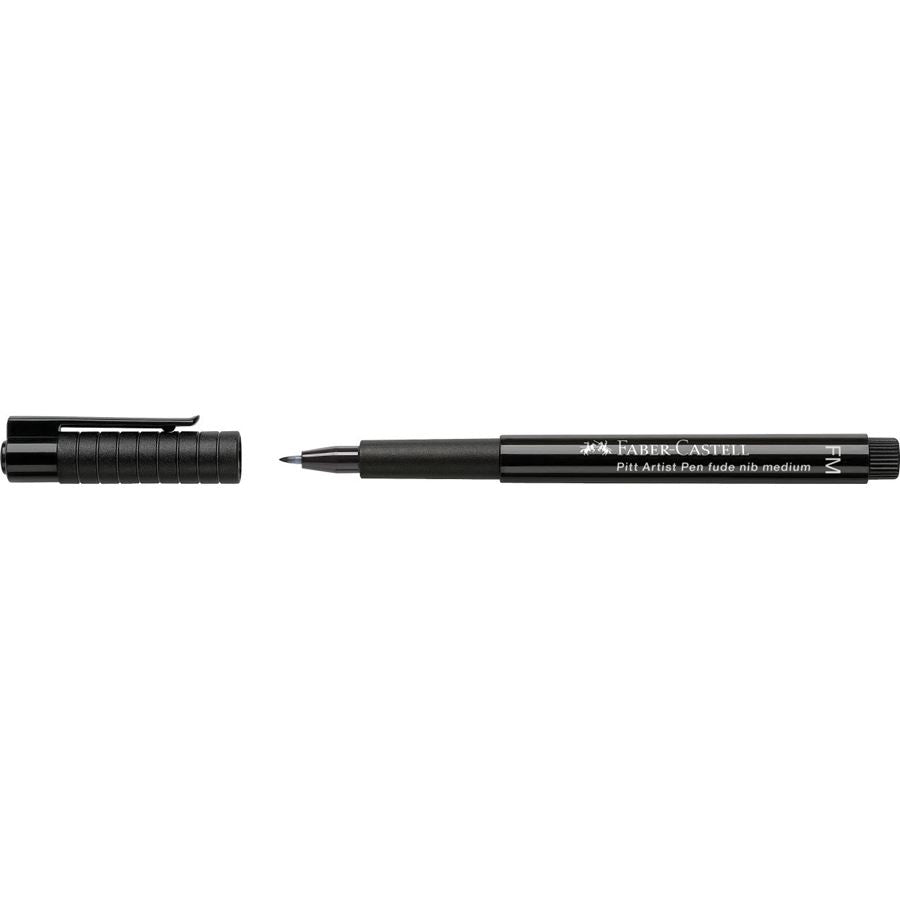 Faber-Castell PITT Artist Pen Fineliner – medium, schwarz, wasserfest