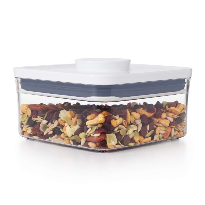 OXO Vorratsdose 1 l, 16 × 16 × 9 cm, Kunststoff (PP/ABS/Silikon), Transparent