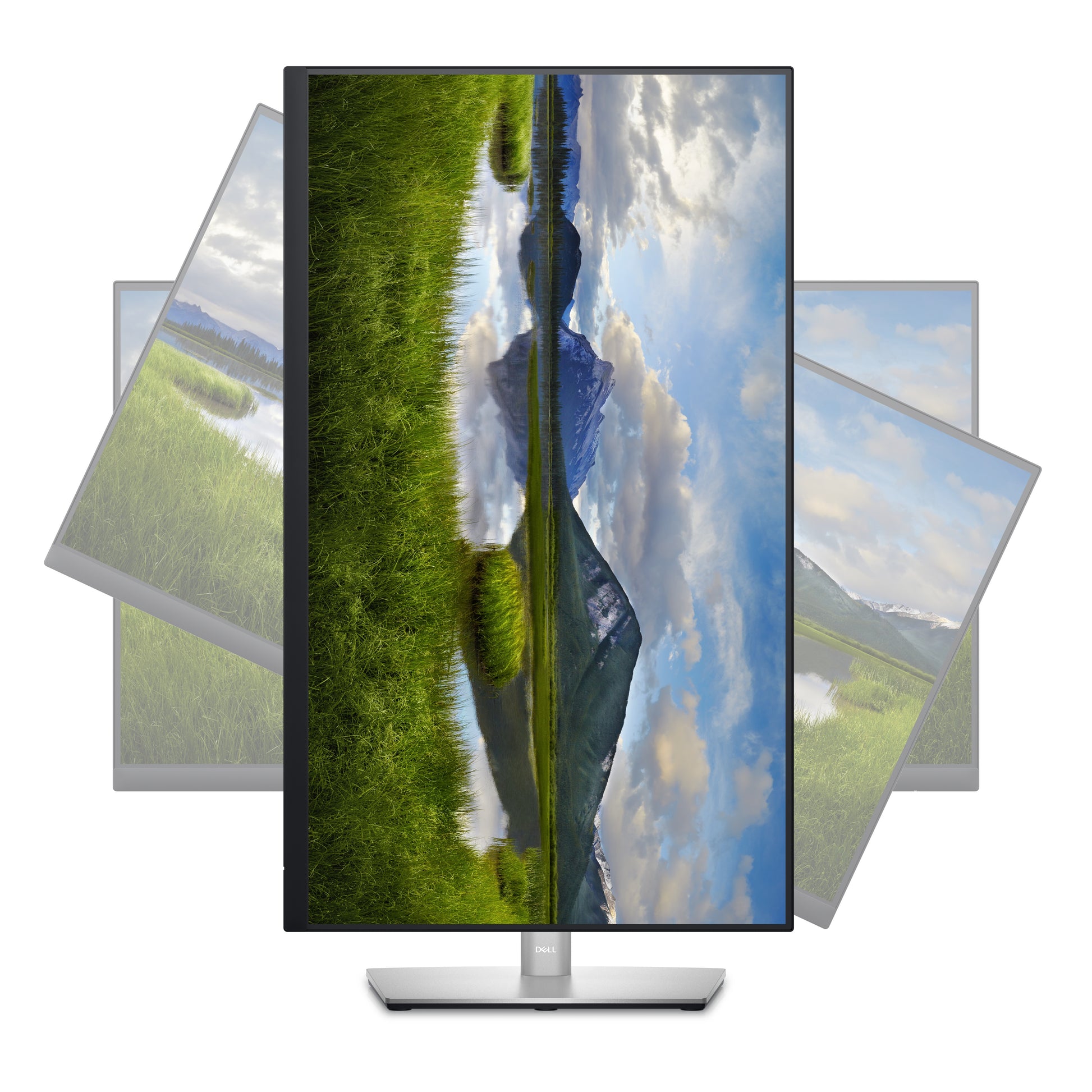 DELL P2723QE – Monitor, 27", IPS, 60 Hz, 350 cd/m², USB-C, Integrierter USB-Hub, VESA 100 × 100, Schwarz