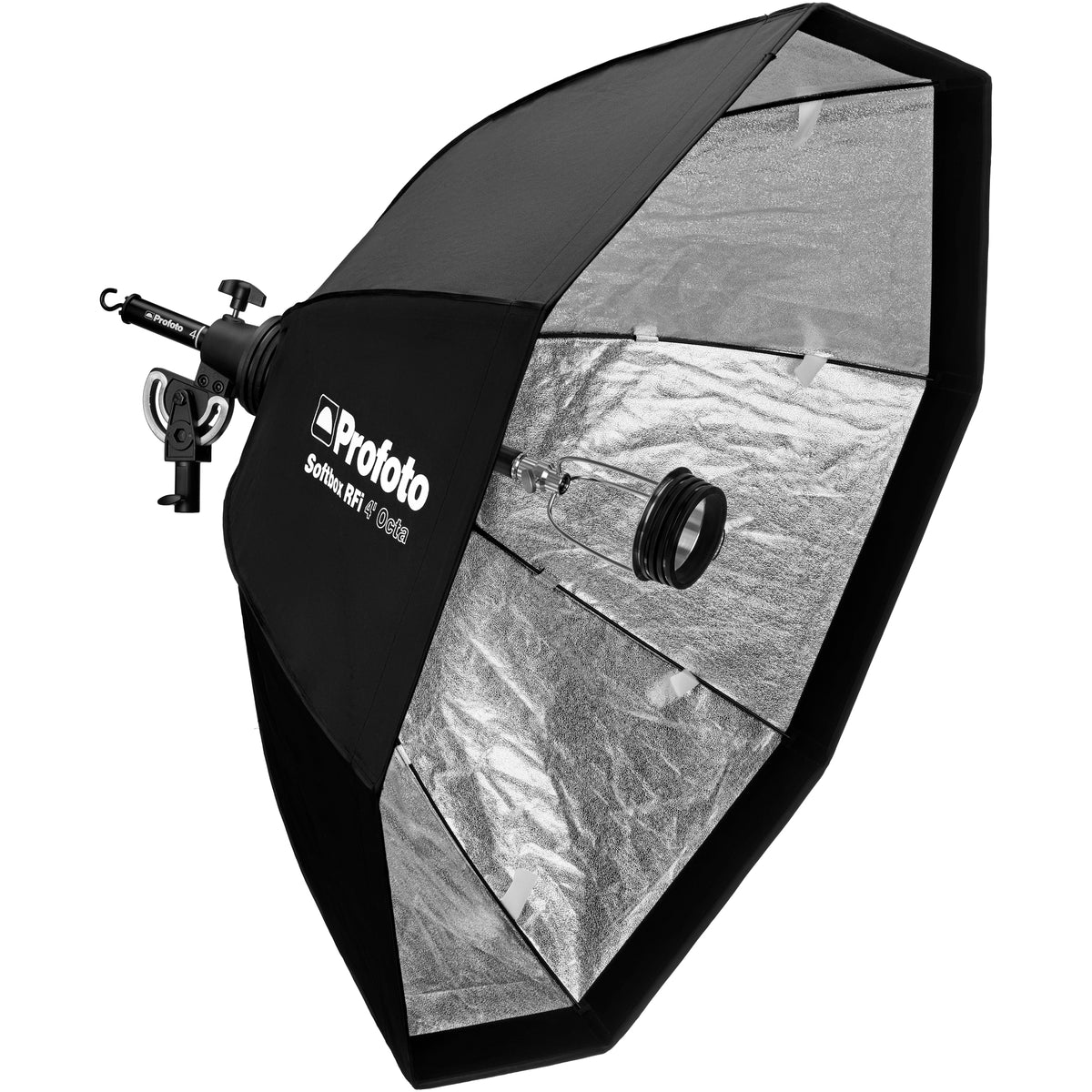 Profoto RFi 4’ Octa Softbox 120 cm – Zoom Rod S, Speedring – Silber