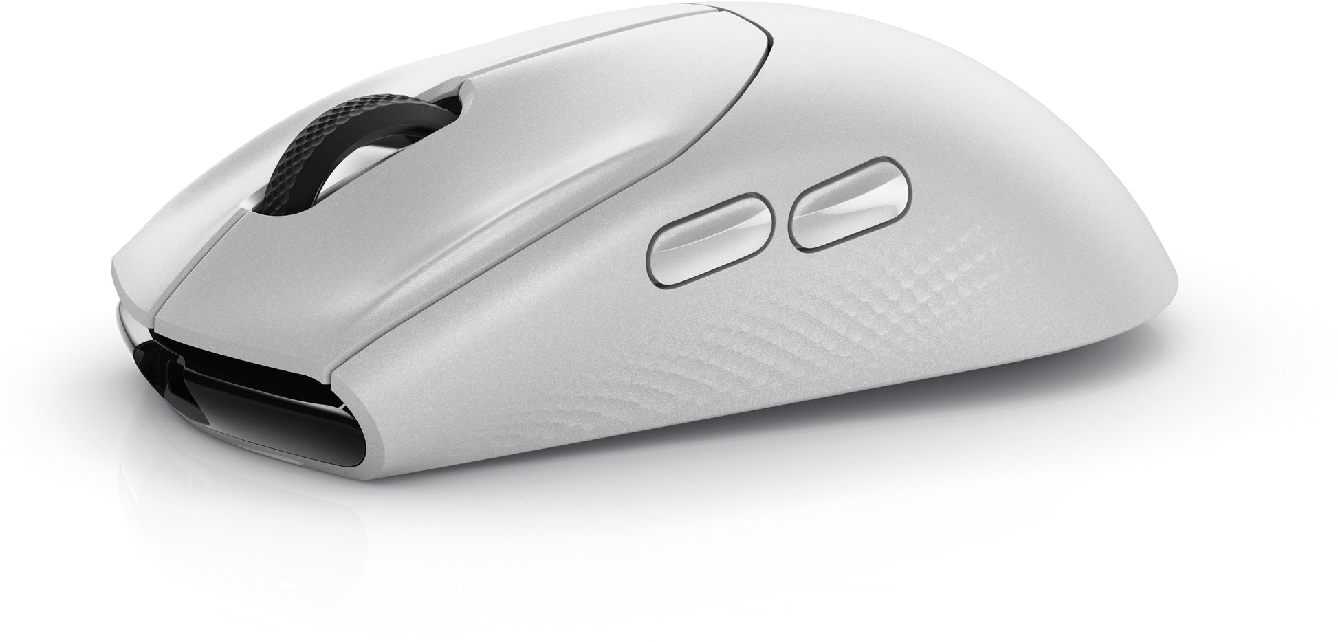 Alienware AW720M Lunar Light – Gaming-Maus – Kabellos (Bluetooth/2,4 GHz), 26000 DPI, RGB-Beleuchtung, Weiss