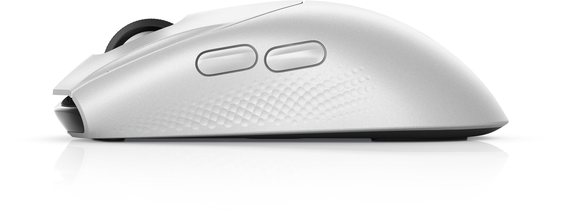 Alienware AW720M Lunar Light – Gaming-Maus – Kabellos (Bluetooth/2,4 GHz), 26000 DPI, RGB-Beleuchtung, Weiss
