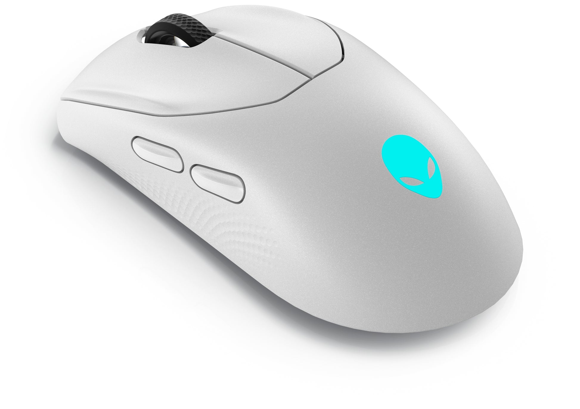 Alienware AW720M Lunar Light – Gaming-Maus – Kabellos (Bluetooth/2,4 GHz), 26000 DPI, RGB-Beleuchtung, Weiss