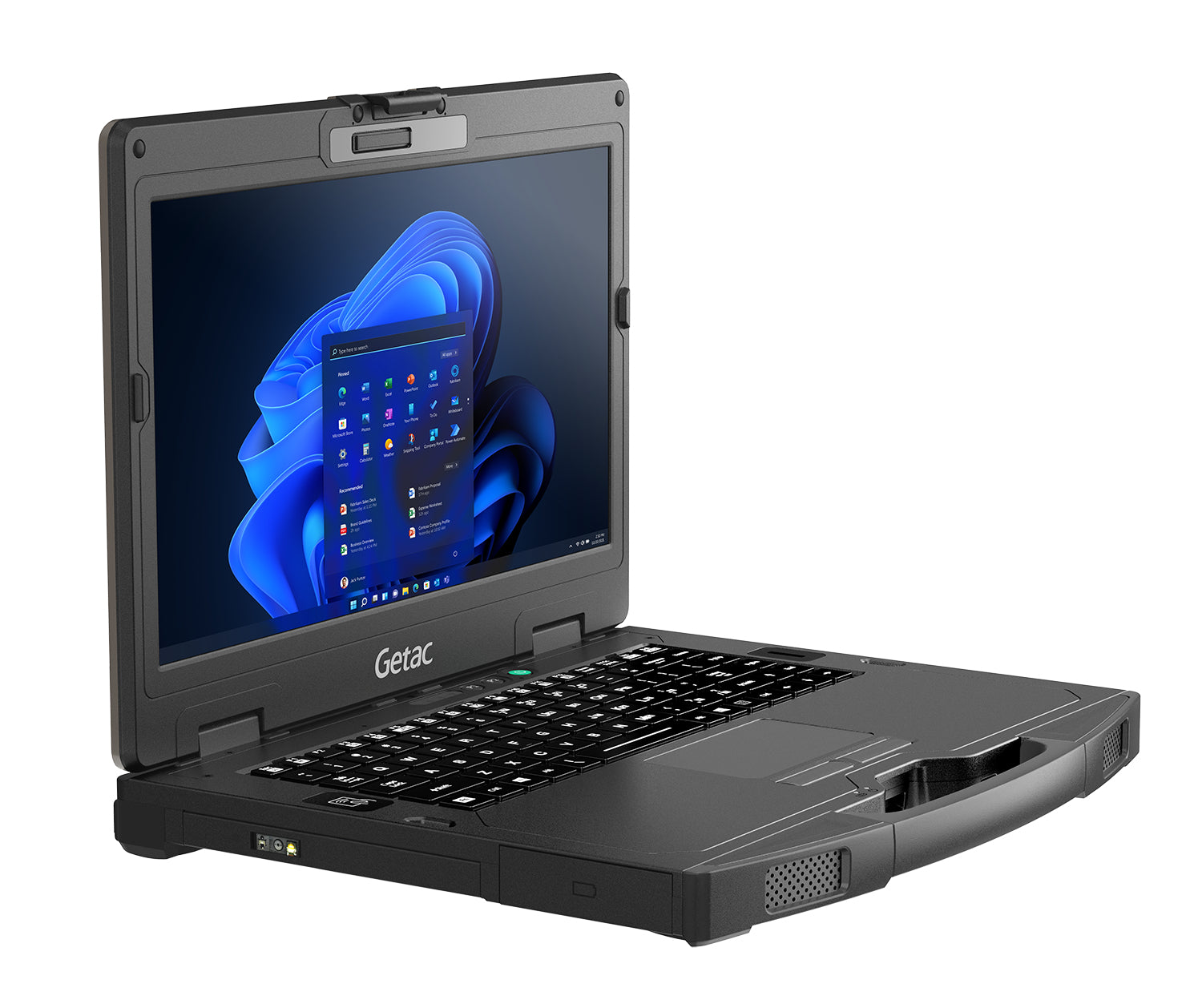 Getac S410 G4 – 14" HD, i3-1115G4, 8 GB, 256 GB SSD, Win 11 Pro