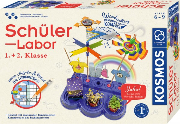Kosmos Experimentier-Set – Schülerlabor 1.–2. Klasse, Biologie, ab 6 Jahren, Deutsch