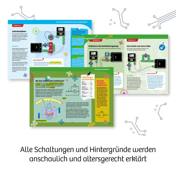 Kosmos Elektronischer Bausatz – Der grosse Elektro-Workshop, Batteriebetrieben, ab 10 Jahren