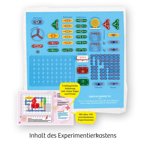 Kosmos Experimentier-Bausatz – Easy Elektro BIG FUN, mit FM-Radio- und Sound-Modul, ab 8 Jahren