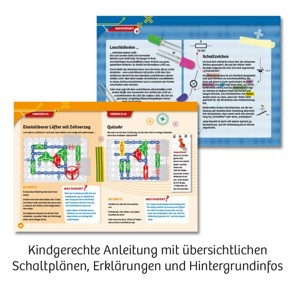 Kosmos Experimentier-Bausatz – Easy Elektro BIG FUN, mit FM-Radio- und Sound-Modul, ab 8 Jahren
