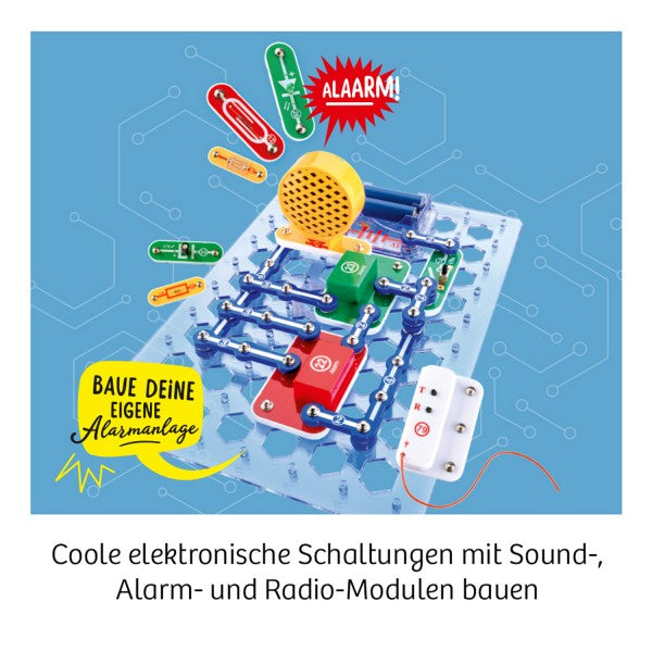 Kosmos Experimentier-Bausatz – Easy Elektro BIG FUN, mit FM-Radio- und Sound-Modul, ab 8 Jahren
