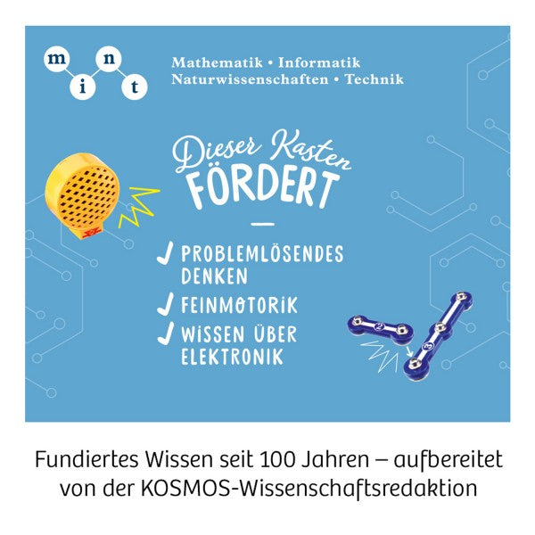 Kosmos Experimentier-Bausatz – Easy Elektro BIG FUN, mit FM-Radio- und Sound-Modul, ab 8 Jahren