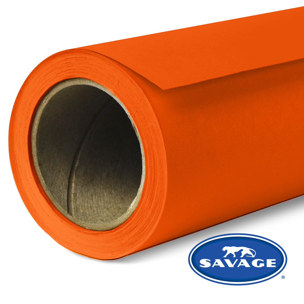 Savage Universal 82-12 Hintergrundpapier – 2720 × 11000 mm, Papier, 145 g – Tangelo (Orange)