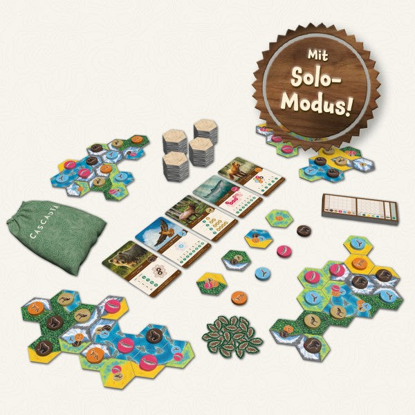 Kosmos Cascadia – Kartenspiel, 1–4 Spieler, ab 10 Jahren, 30 Min., DE