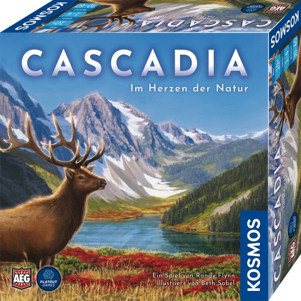 Kosmos Cascadia – Kartenspiel, 1–4 Spieler, ab 10 Jahren, 30 Min., DE