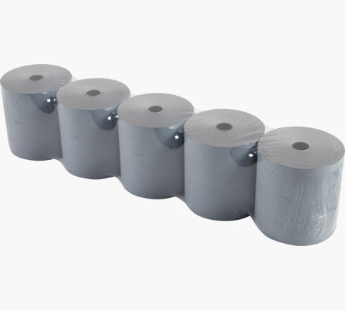 Exacompta Thermorolle grau-blau 80 mm × 76 m, Kern 12 mm, Ø 80 mm – 10 Rollen