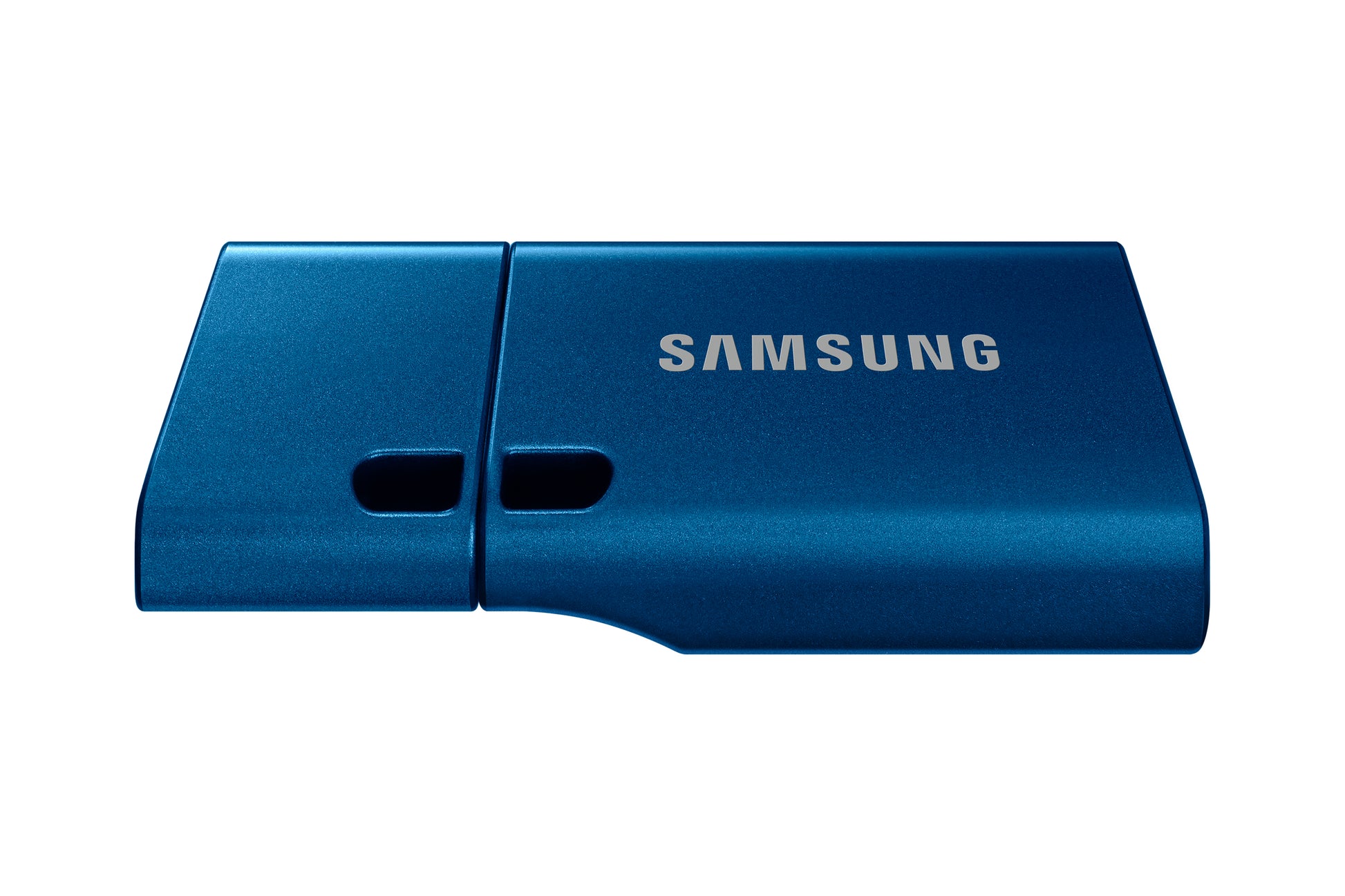 Samsung MUF-64DA USB-Stick 64 GB – USB-C USB 3.2 Gen 1, 300/30 MB/s, mit Kappe, Blau