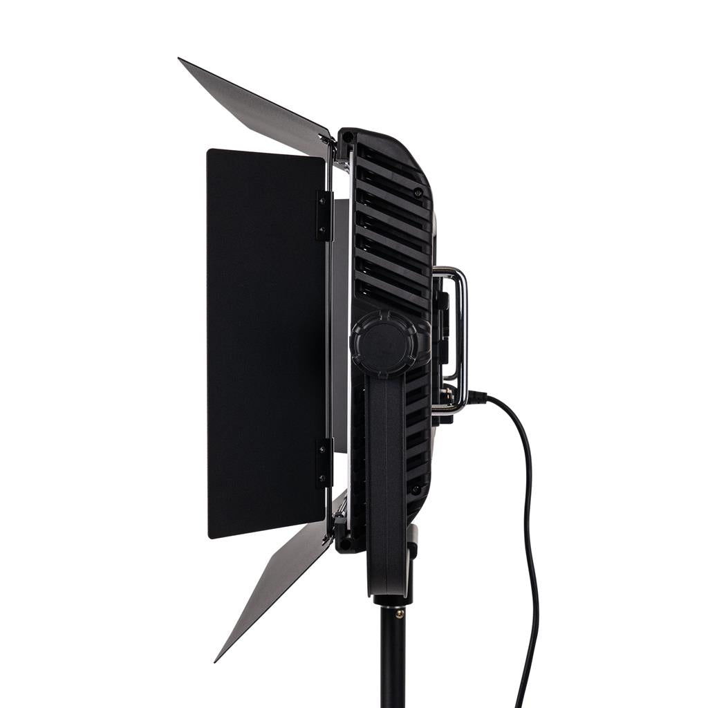 Dörr DLP-70W KIT Bi-Color Flächenleuchte – 70 W, 3200–5500 K, 3300 lx – Akku, Schwarz – 2er-Pack