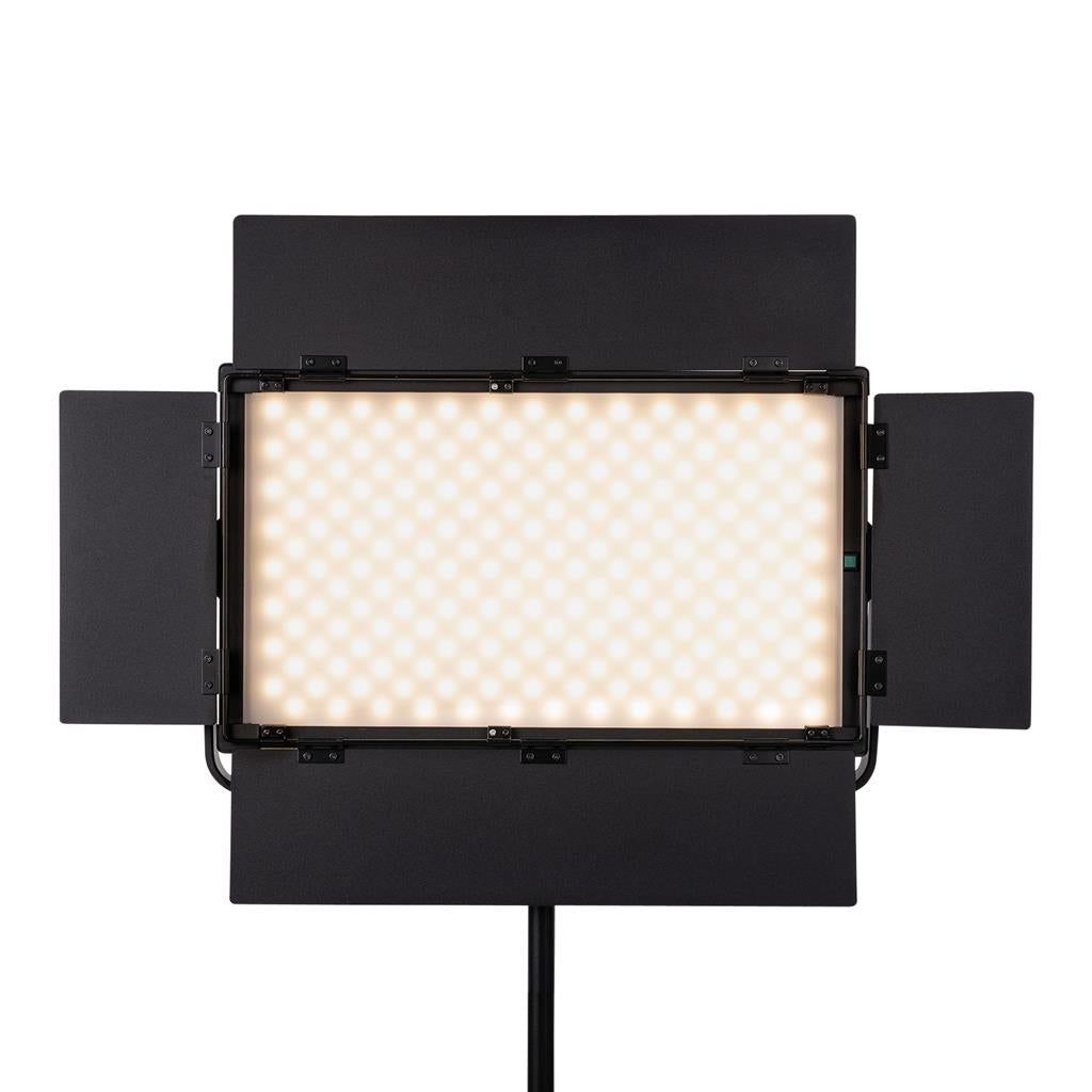 Dörr DLP-70W LED-Dauerlicht – 70 W, 3200–5500 K, 3300 Lux, CRI 95 – Schwarz – 580 × 380 × 100 mm