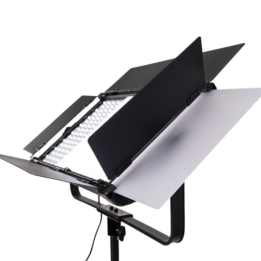 Dörr DLP-100W KIT Dauerlicht – 100 W, 10000 Lux, 3200–5500 K, CRI 95 – dimmbar – Schwarz – 2er-Pack