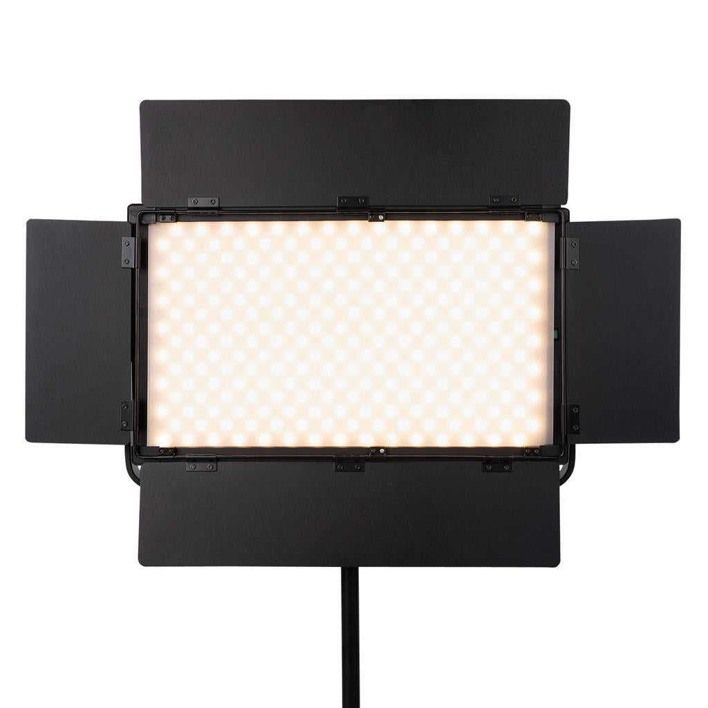 Dörr DLP-100W KIT Dauerlicht – 100 W, 10000 Lux, 3200–5500 K, CRI 95 – dimmbar – Schwarz – 2er-Pack