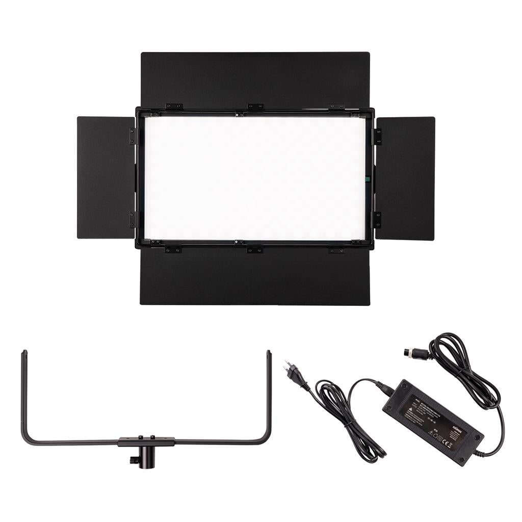 Dörr DLP-100W LED Dauerlicht (Bi-Color) – 100 W, 3200–5500 K, CRI 95 – 10000 Lux – Schwarz