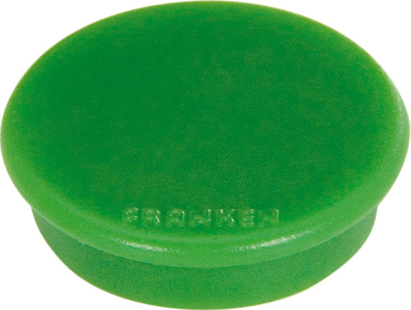 Franken Tafelmagnete – Ø 24 mm – 10 Stk., grün