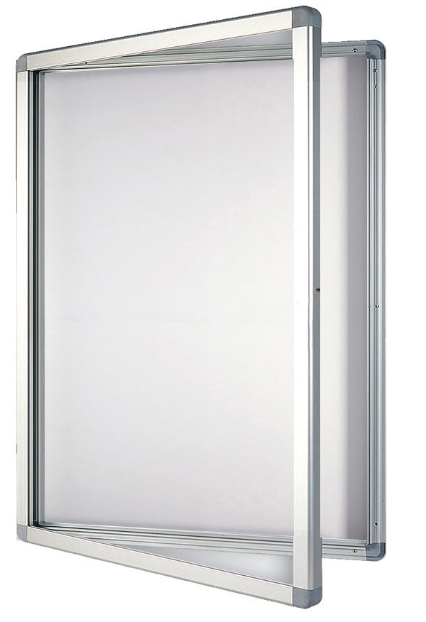 Franken Schaukasten ECO, 12 × A4 – Aluminium, ESG-Glas, abschliessbar, 101,1 × 98 × 4,5 cm