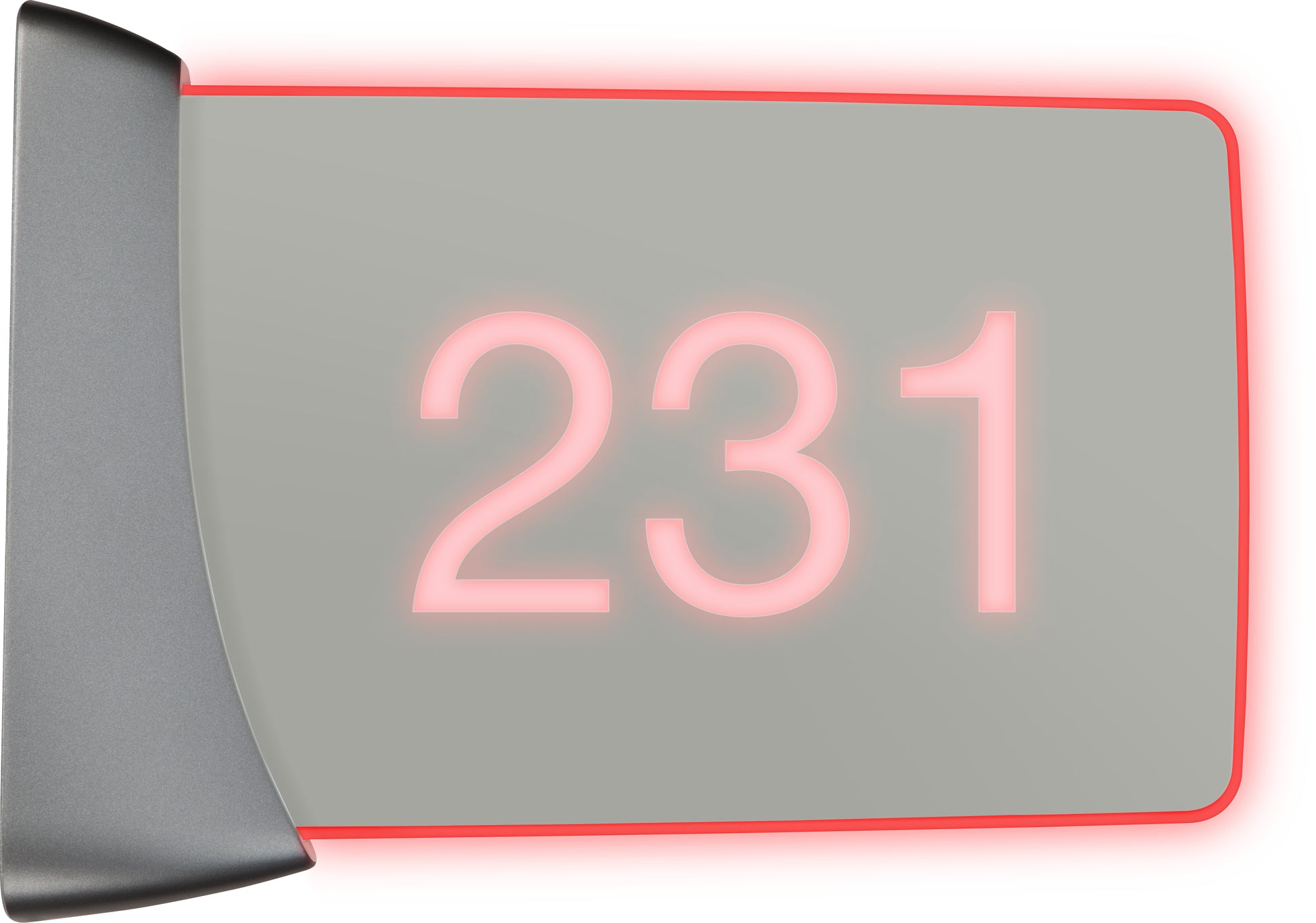 Crestron SSW-100-EL Raumverfügbarkeits-Schild – 71 × 218 × 163 mm – USB