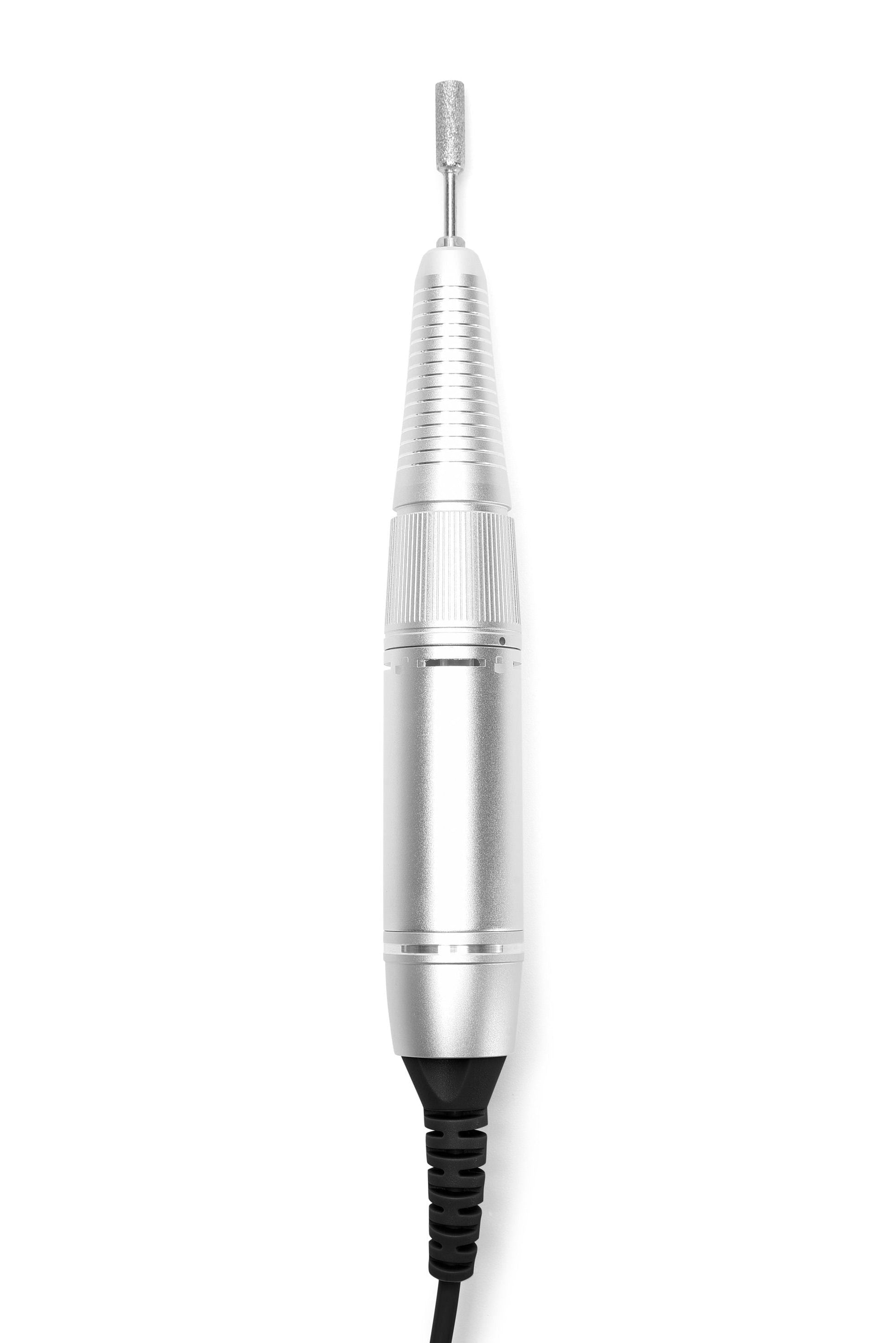 Rio Elektrische Nagelfeile NASP – Li-Ion Akku, 66 Stk – Silber/Weiss