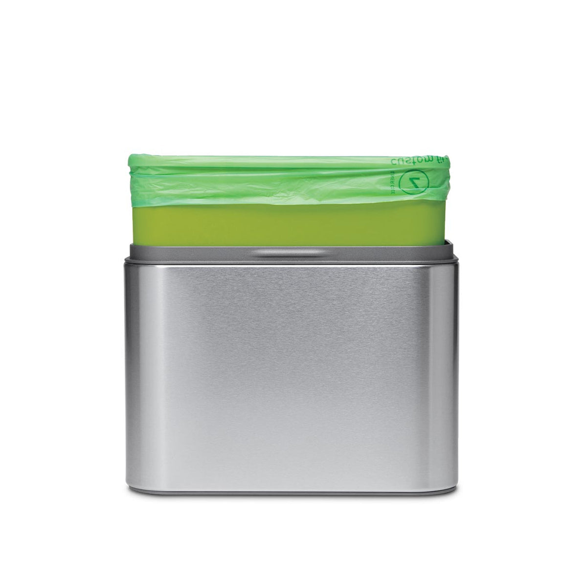 simplehuman Müllbeutel – 4 l, 30 Stück pro Packung, Grün