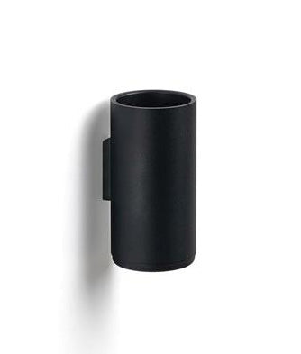 Zone Denmark Zahnbürstenhalter – Aluminium/Kunststoff, 7,5×7,5×13,6 cm, Schwarz