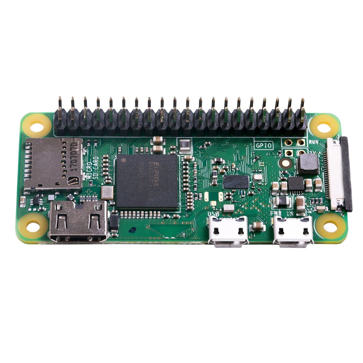 Raspberry Pi Zero WH – Mainboard – BCM2835, 65×30 mm, 512 MB