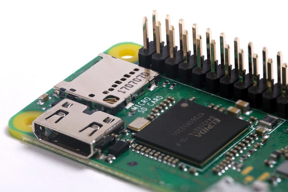Raspberry Pi Zero WH – Mainboard – BCM2835, 65×30 mm, 512 MB