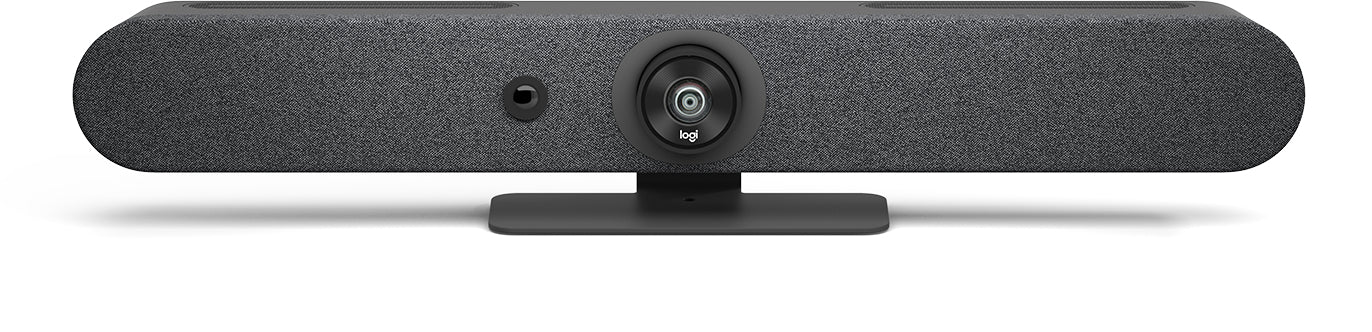 Logitech Rally Bar Mini + Tap Cat5 – Videobar – 4K, 120° Sichtfeld, ePTZ, für Zoom, HDMI x3