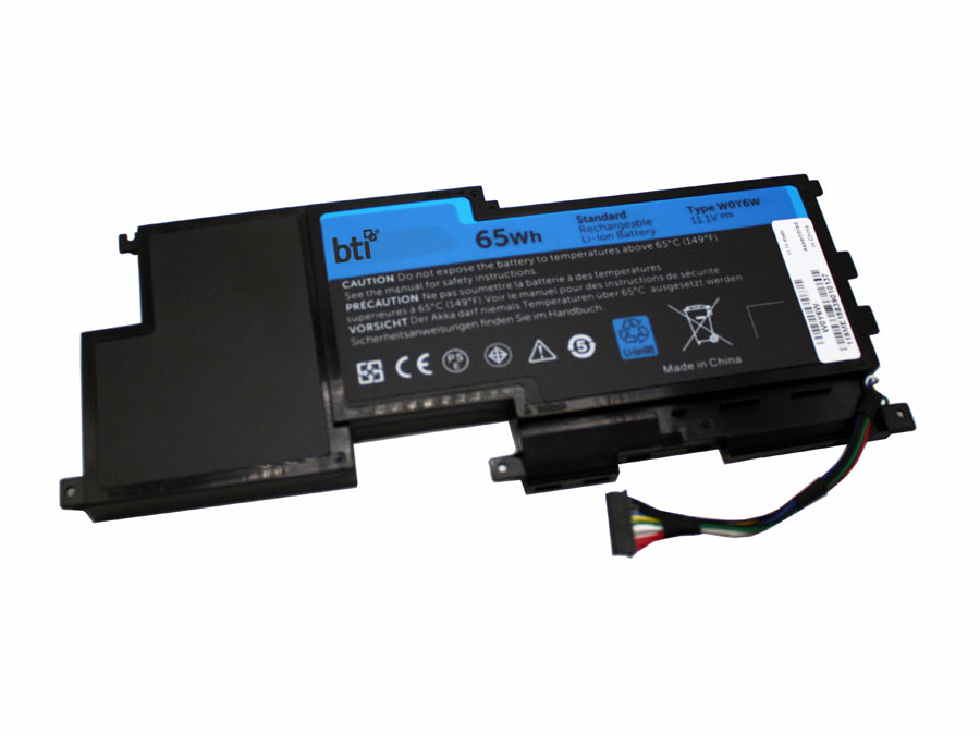 BTI Notebook-Akku – für Dell XPS 15 L521X – 65 Wh, 11,1 V (9 Zellen) – Schwarz