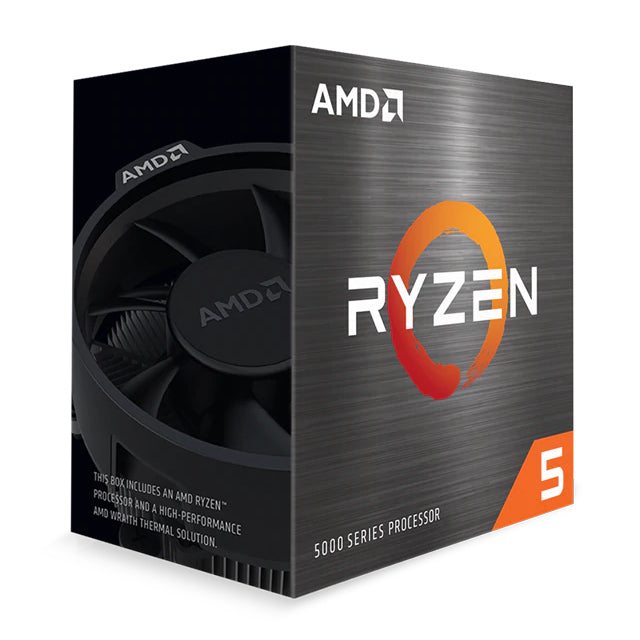 AMD Ryzen 5 5600 – Prozessor – 6 Kerne, 3,5 GHz (Boost 4,4 GHz), 65 W, Sockel AM4, Box, Kühler enthalten
