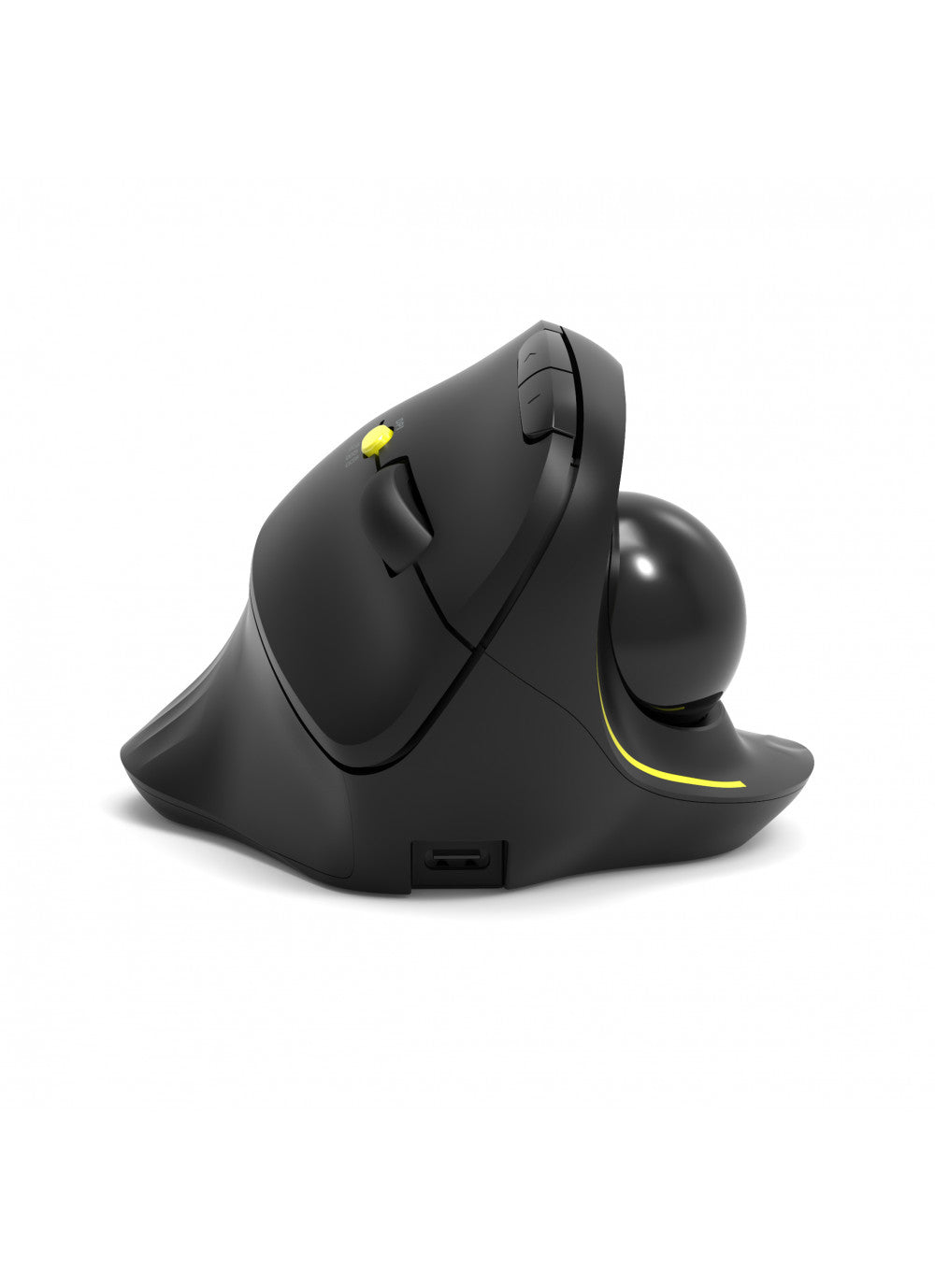 Port Designs Trackball-Maus Ergonomic 900719 – 2.4 GHz & Bluetooth, Trackball
