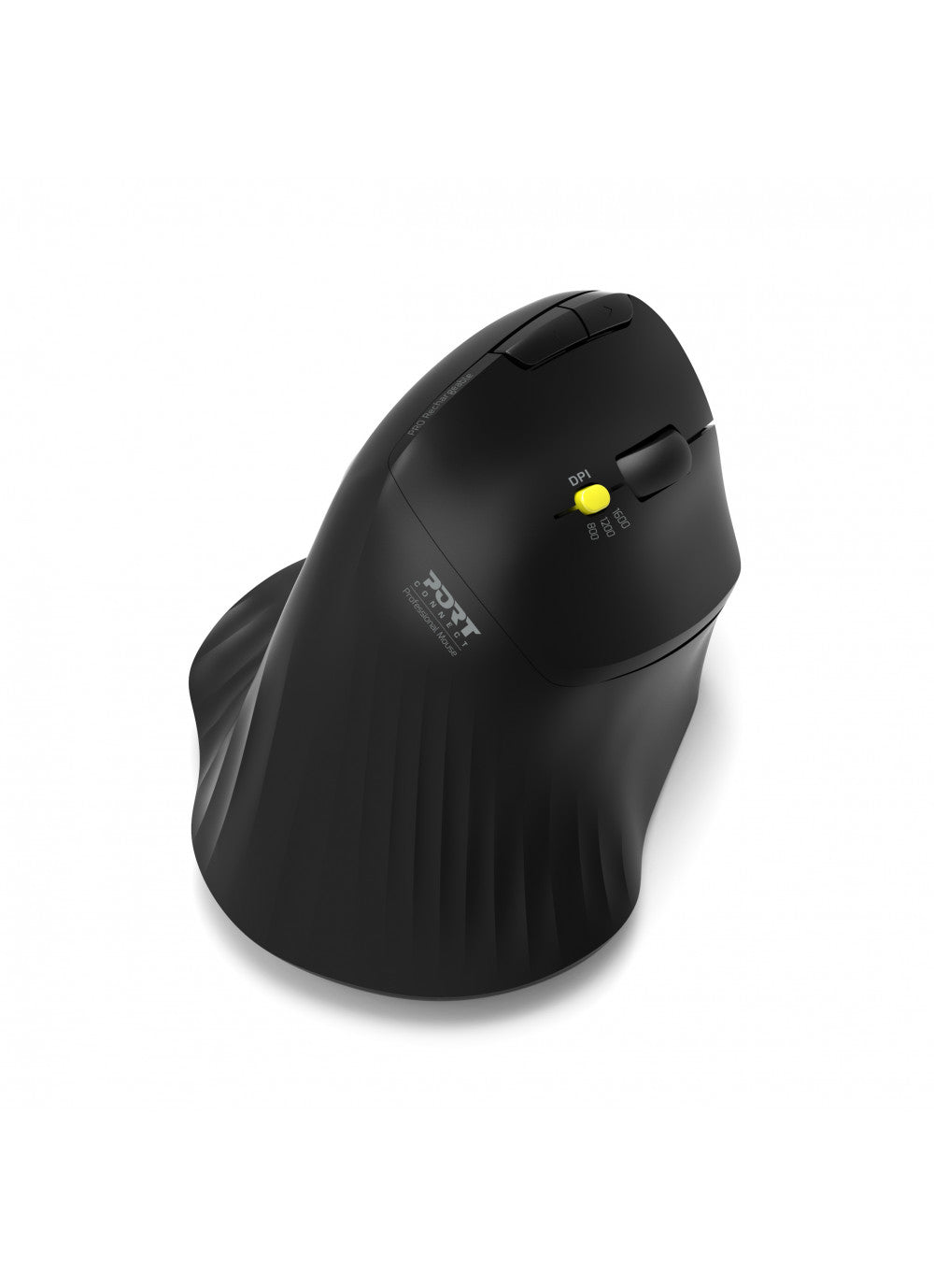 Port Designs Trackball-Maus Ergonomic 900719 – 2.4 GHz & Bluetooth, Trackball