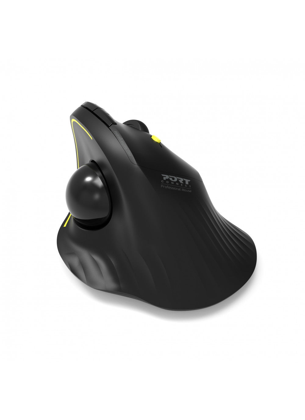 Port Designs Trackball-Maus Ergonomic 900719 – 2.4 GHz & Bluetooth, Trackball