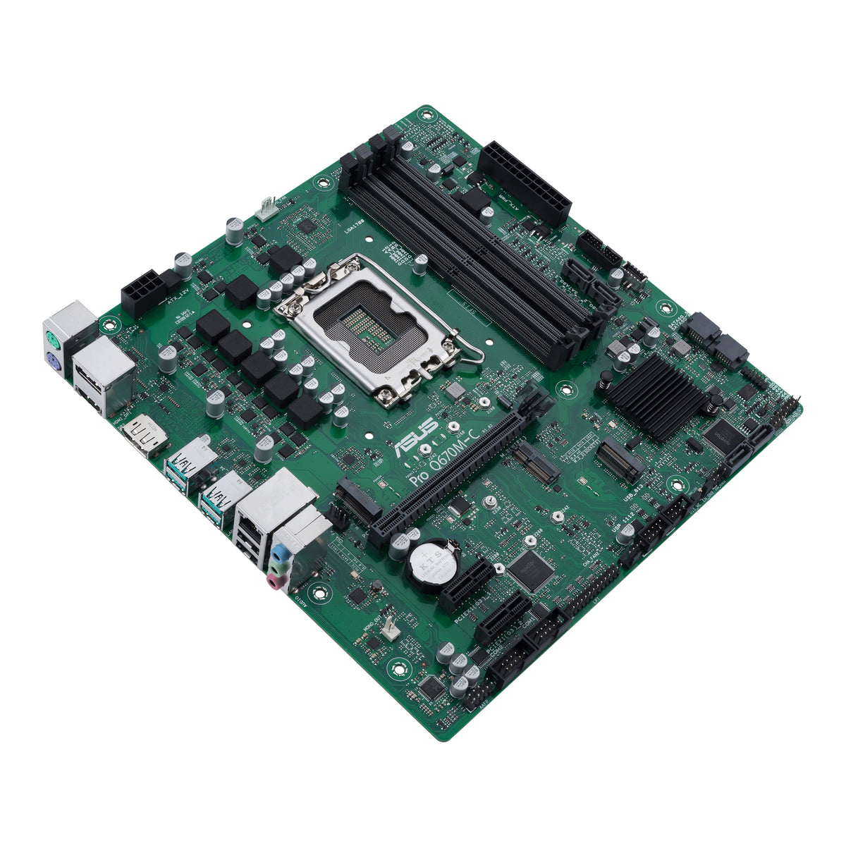 ASUS PRO Q670M-C-CSM – Mainboard – LGA 1700, Intel Q670, mATX, DDR5
