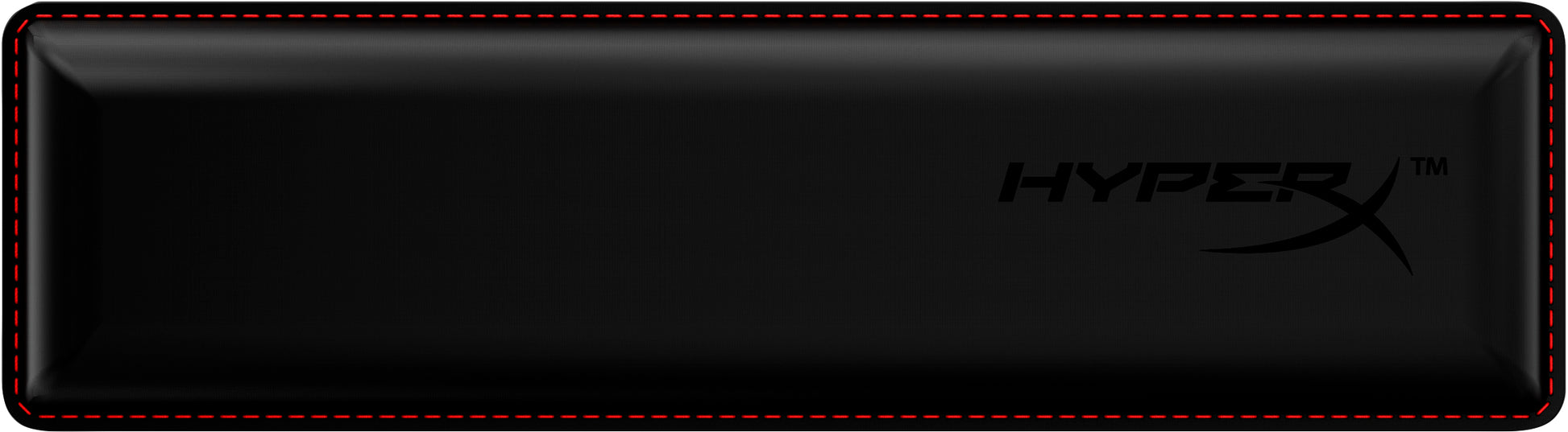HyperX Wrist Rest Compact – Handgelenkauflage für Tastatur – Gel – Schwarz – Breite 31,8 mm – rutschfest