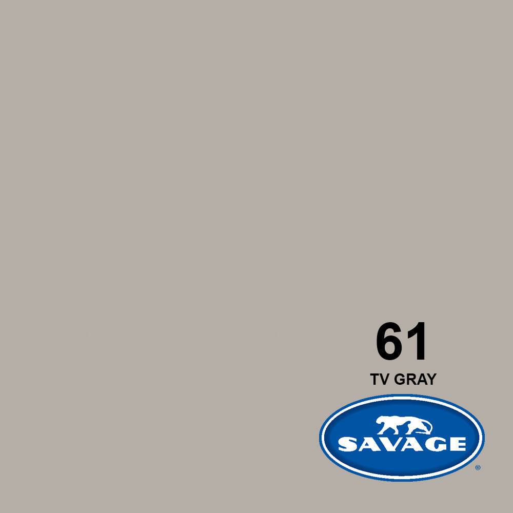 Savage Universal Savage Nahtloses Hintergrundpapier 2,72 × 11 m – TV Grau, 145 g