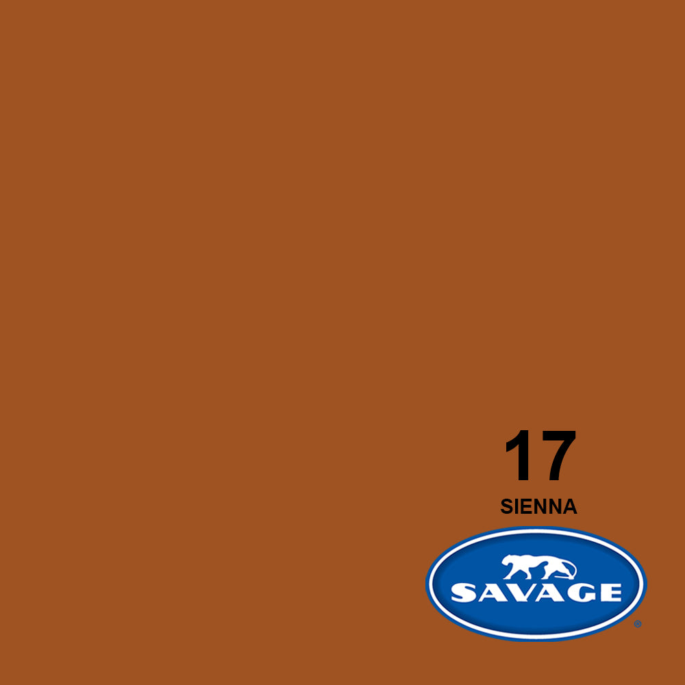 Savage Universal Hintergrundpapier – 2,72 × 11 m, 145 g – Sienna (Braun)