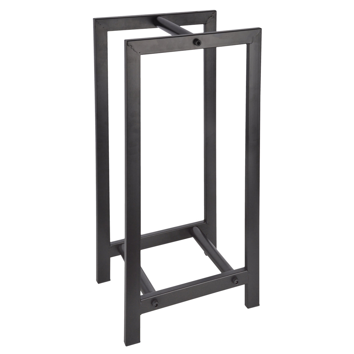 Esschert Design FF232 Aufbewahrungskorb – Stahl – Schwarz – 300 × 597 × 235 mm