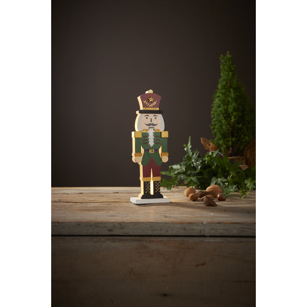 Star Trading Dekorationsfigur – 25 × 8 × 5 cm – Holz, mehrfarbig