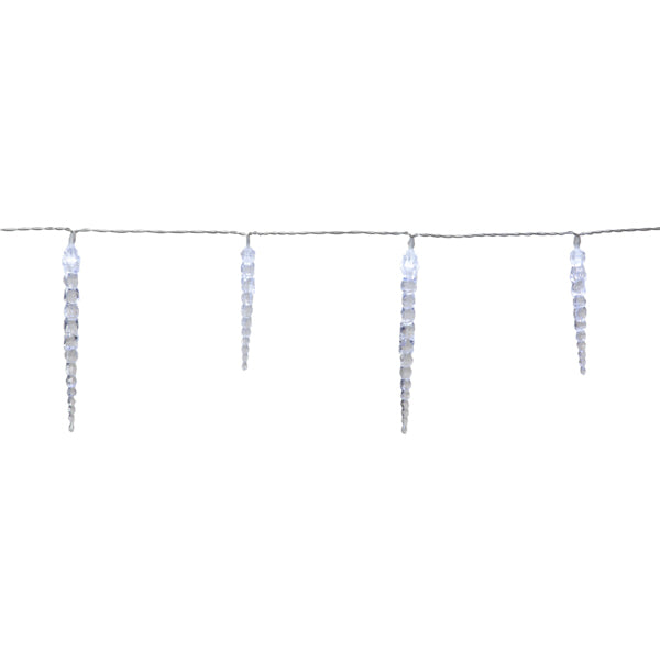 Star Trading System Decor Eiszapfen-Lichterkette Erweiterung – 6 m – 40 LEDs – IP44 – für System Decor