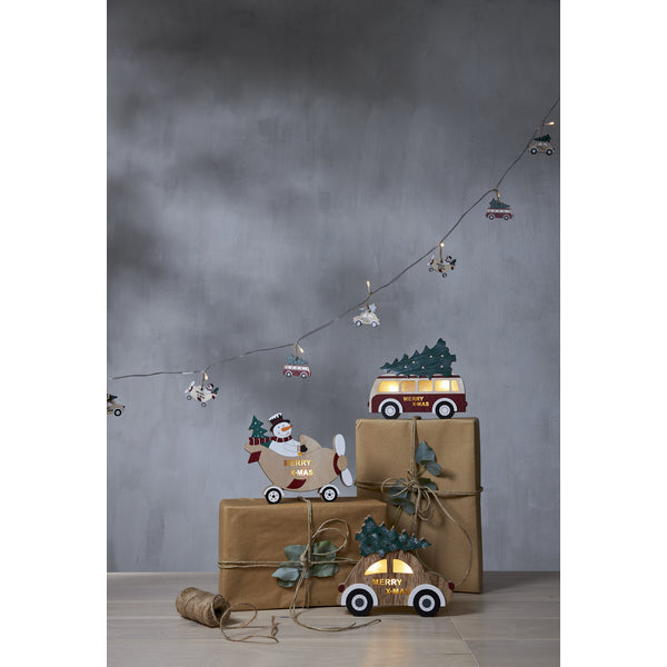 Star Trading Tischleuchte Billy – 17 cm, 0,12 W, Warmweiss, Mehrfarbig, Batteriebetrieb, Timer