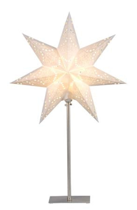 Star Trading Tischleuchte Sensy – 25 W, E14, 55 cm – Weiss