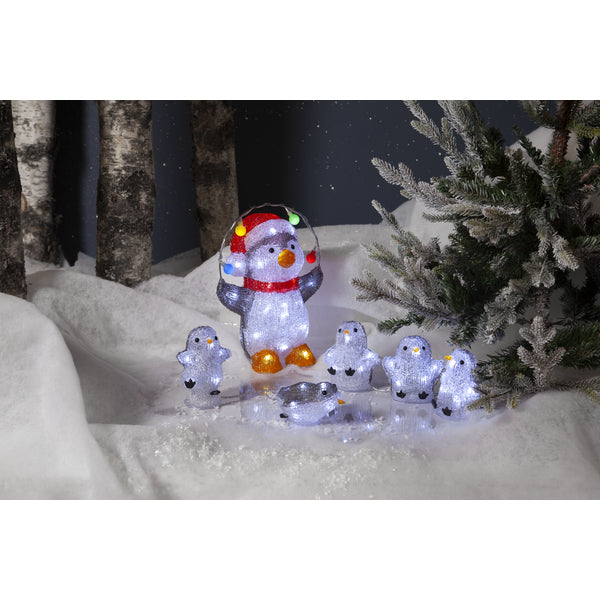 Star Trading Dekoleuchte Aussen – 30 cm – 37 lm, 0,9 W – Kaltweiss – IP44 – Netzbetrieb – Mehrfarbig