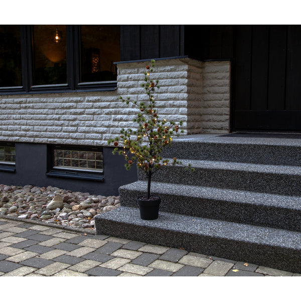 Star Trading Dekorative Aussenleuchte – Ø 60 cm, 1,2 W, Warmweiss, IP44, Akkubetrieb, Timer 6/18 h, Grün